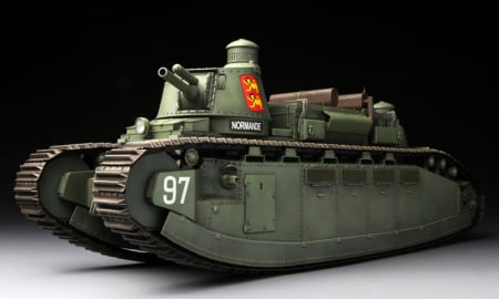 MENG - 1:35 French Super Heavy Tank Char 2C MMTS-009 [6]