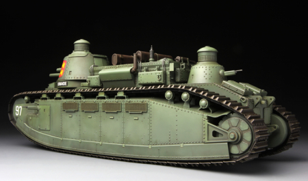 MENG - 1:35 French Super Heavy Tank Char 2C MMTS-009 [5]