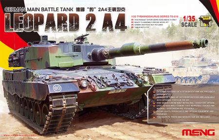 Kituri machete - MENG - 1:35 German Main Battle Tank Leopard 2 A4