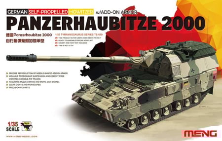 Kituri machete - MENG - 1:35 GERMAN Panzerhaubitze 2000 Self-Propelled Howitzer