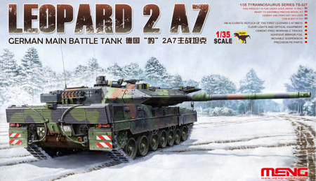 Kituri machete - MENG - 1:35 Leopard 2 A7