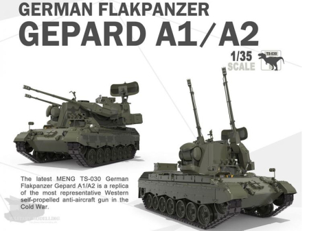 MENG TS-030 - 1:35 German Flakpanzer Gepard A1/A2 [2]