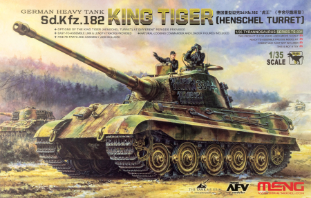Kituri machete - MENG TS-031 - Sd.Kfz.182 King Tiger (Henschel Turret) 1:35