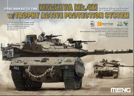 Kituri machete - MENG - 1:35 Israeli Merkava Mk.4M MBT