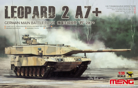 Kituri machete - MENG - 1:35 German Main Battle Tank Leopard 2A7+