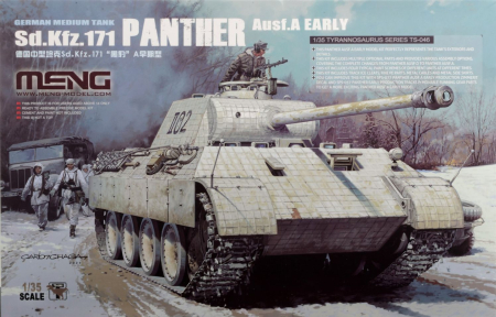 Kituri machete - MENG - 1:35 German Medium Tank Sd.Kfz.171 Panther Ausf.A Early