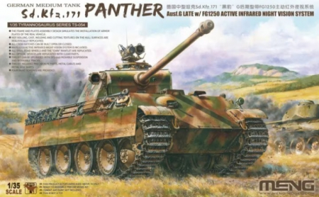 Vehicule militare terestre - MENG TS-054 - 1:35 Panther Ausf.G Late W/FG1250 ACTIVE INFRARED VISION