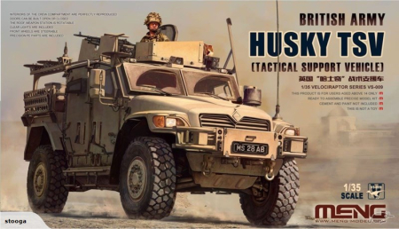 Kituri machete - MENG - 1:35 British Army Husky TSV (Tactical Support Vehicle)