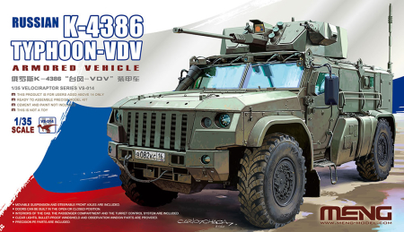 Kituri machete - MENG VS-017 - 1:35 Russian Armored Vehicle K-4386 Typhoon-VDV