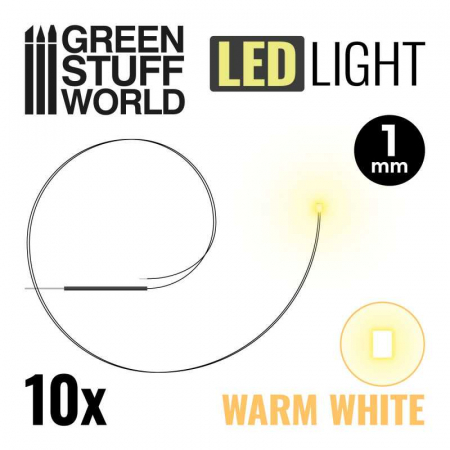 Scule & materiale - GSW - Warm White Led Lights - 1mm