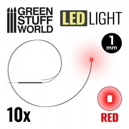 Scule & materiale - GSW - Red Led Lights - 1mm