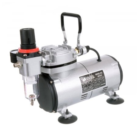 Aerograf - Mini compresor pentru aerograf Fengda AS18-2