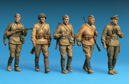 Miniart 35108 - 1:35 Soviet Infantry. Special Edition - 5 figures [1]