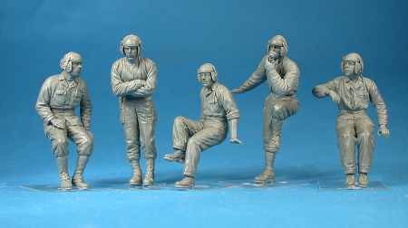 Miniart 35126 - 1:35 U.S. TANK CREW - 5 figures [1]