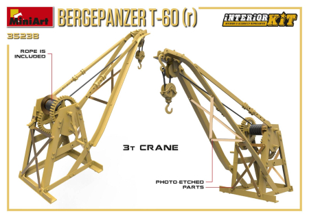 Miniart 35238 - 1:35 BERGEPANZER T-60 ( r ) (full interior) [1]