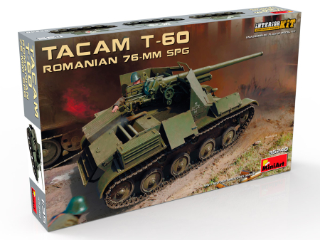 Kituri machete - Miniart 35240 - 1:35 Romanian 76-mm SPG Tacam T-60 (Full Interior)