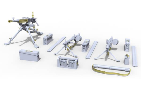 Miniart 35250 - German Machineguns Set 1:35 [3]