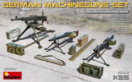 Kituri machete - Miniart 35250 - German Machineguns Set 1:35