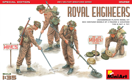Figurine - Miniart 35292 - 1:35  Royal Engineers. Special Edition