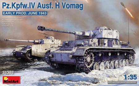 Kituri machete - Miniart 35302 - 1:35 Pz.Kpfw.IV Ausf. H Vomag. Early Prod. (May 1943)