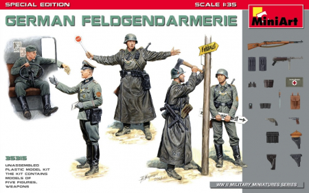 Noutati - MiniArt 35315 - 1:35 German Feldgendarmerie - 5 figures - Special Edition