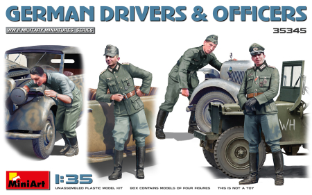 Kituri machete - Miniart 35345 - 1:35 German Drivers Officers