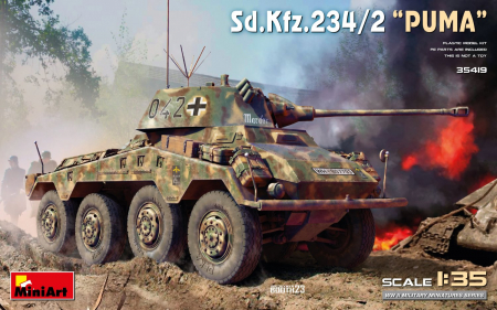 Kituri machete - Miniart 35419 - 1:35 Sd.Kfz.234/2 “Puma