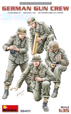 Noutati - MiniArt 35471 - 1:35 German Gun Crew