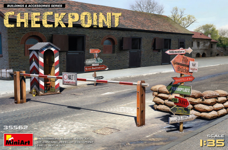 Accesorii diorama - MiniArt 35562 - 1:35 Checkpoint
