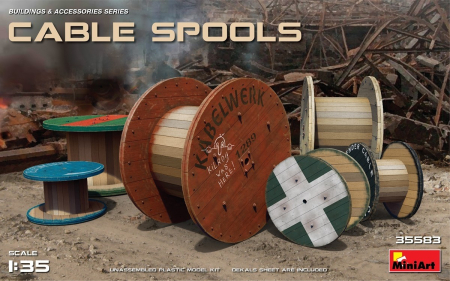 Décor - Miniart 35583 - 1:35 Cable Spools