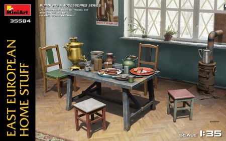 Vopsire, Weathering & Diorama - Miniart 35584 - 1:35 East European Home Stuff