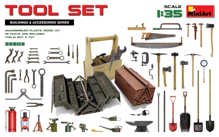 Décor - Miniart 35603 - 1:35 Tool Set