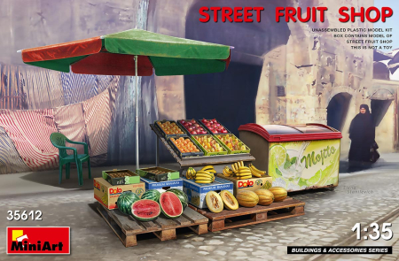 Accesorii diorama - Miniart 35612 - 1:35 Street Fruit Shop