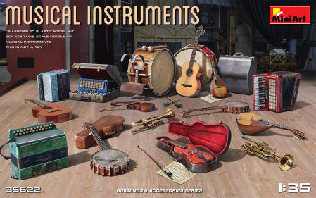 Décor - Miniart 35622 - 1:35 Musical Instruments