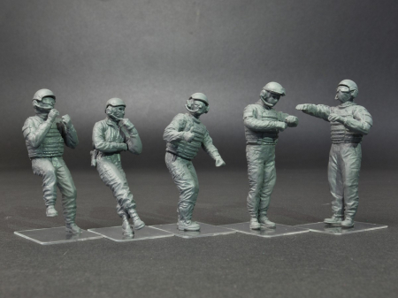 Miniart 37005 - 1:35 U.S. Tank Crew - 5 figures [1]