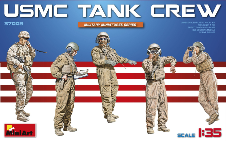 Figurine - Miniart 37008 - USMC Tank Crew - 5 figures 1:35
