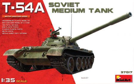 Kituri machete - Miniart 37017 - 1:35 T-54A Soviet Medium Tank