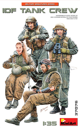 Kituri machete - Miniart 37076 - 1:35 IDF Tank Crew