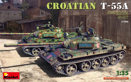Kituri machete - Miniart 37088 - 1:35 Croatian T-55A