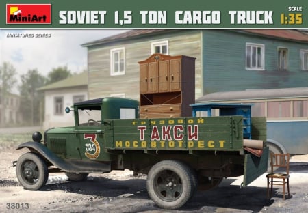 Camioane - Miniart 38013 - Soviet 1,5 ton Truck AA Type "Polutorka" 1:35