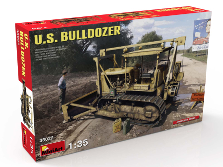 Kituri machete - Miniart 38022 - 1:35 U.S. Bulldozer
