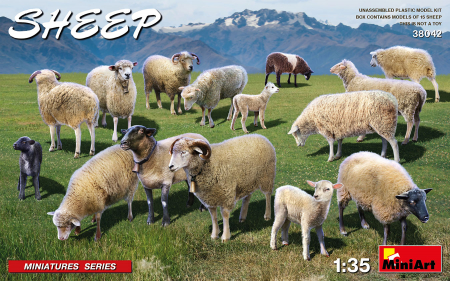 Figurine - MiniArt 38042 - 1:35 Sheep