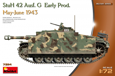 Kituri machete - Miniart 72114 - 1:72 StuH 42 Ausf. G  Early Prod