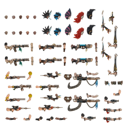 Necromunda - Necromunda: Escher Weapons & Upgrades