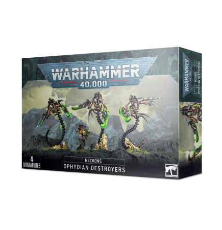 Wargames & Boardgames - Necrons Ophydian Destroyers