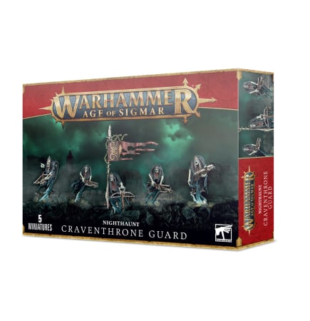 Wargames & Boardgames - Nighthaunt Craventhrone Guard