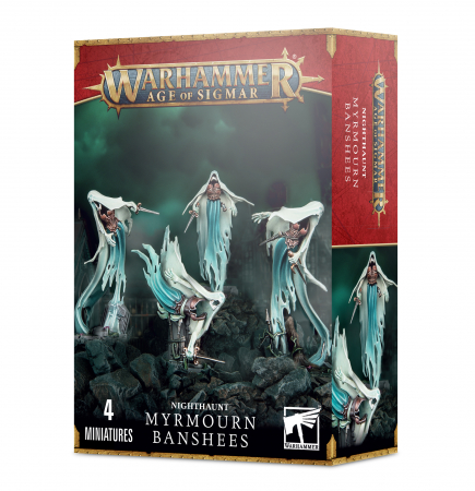 Wargames & Boardgames - Nighthaunt: Myrmourn Banshees
