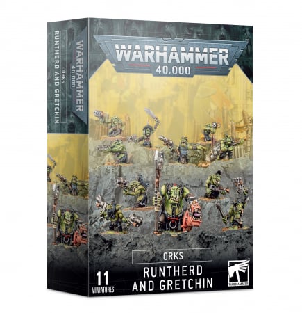 Wargames & Boardgames - Orks: Runtherd And Gretchin