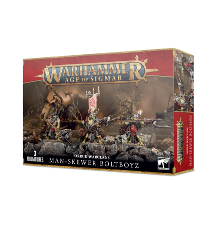 Warhammer Age of Sigmar - Orruk Warclans Man-Skewer Boltboyz