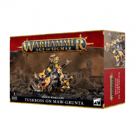 Units - Orruk Warclans Tuskboss On Maw-Grunta